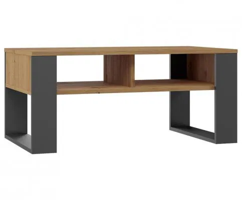 Moderní konferenční stolek 2P dub artisan/antracit